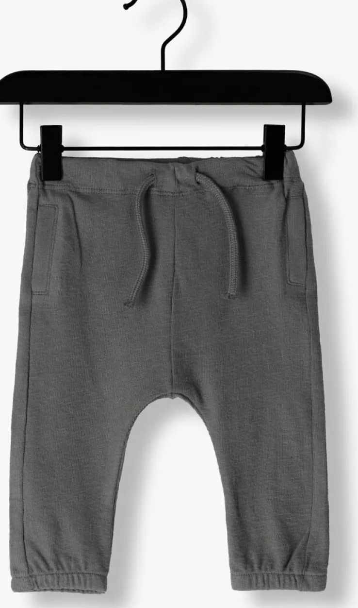 donkergrijze lil' atelier joggingbroek nbmdias los sweat pant lil