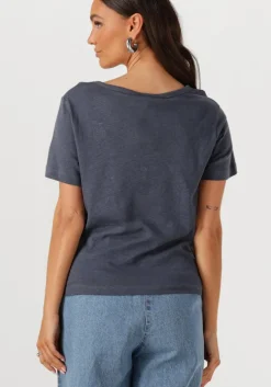 donkergrijze modström t-shirt holtmd t-shirt