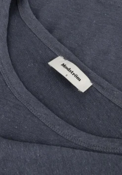 donkergrijze modström t-shirt holtmd t-shirt