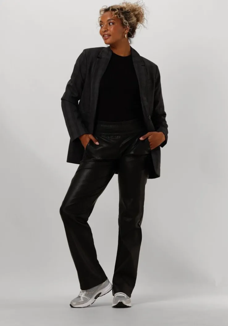 donkergrijze msch copenhagen blazer mschcalile loose blazer