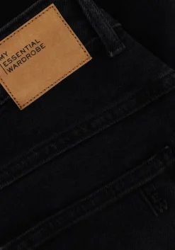 donkergrijze my essential wardrobe straight leg jeans elly 104 high straight y