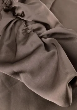 donkergrijze neo noir blouses elba heavy sateen blouse