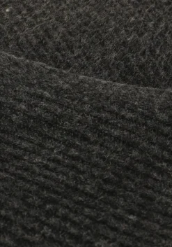 donkergrijze neo noir vest everest knit vest