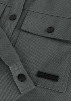 donkergrijze nik & nik overhemd kane shacket