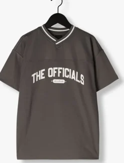 donkergrijze nik & nik t-shirt officials oversized t-shirt