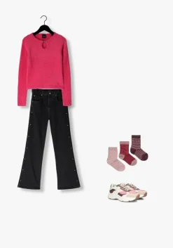 donkergrijze nik & nik wide jeans florina denim