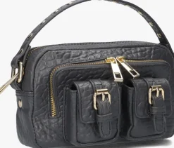 donkergrijze núnoo schoudertas helena buckle new zealand