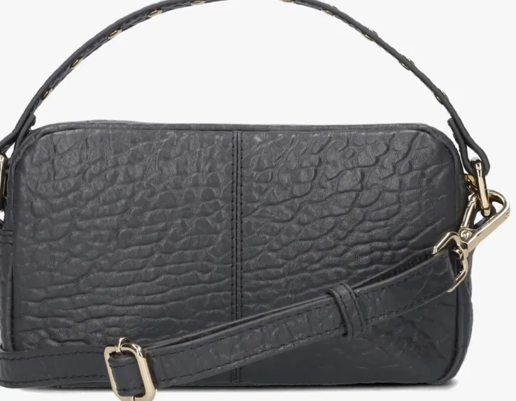 donkergrijze núnoo schoudertas helena buckle new zealand