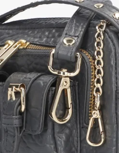 donkergrijze núnoo schoudertas helena buckle new zealand