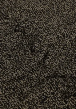 donkergrijze notes du nord midi jurk icon knitted dress