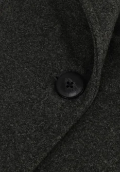 donkergrijze object jack objkeily short jacket