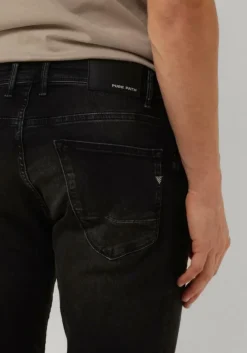donkergrijze pure path skinny jeans the jone skinny fit jeans
