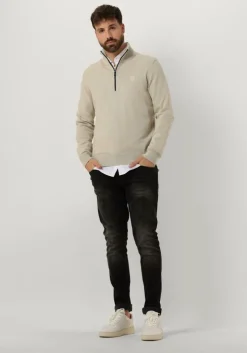 donkergrijze pure path skinny jeans the jone skinny fit jeans