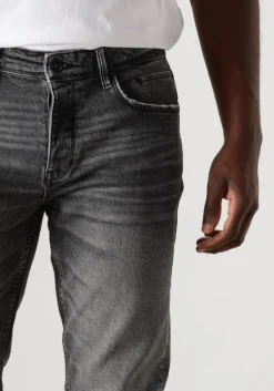 donkergrijze pure path slim fit jeans the ryan