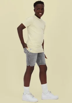 donkergrijze raizzed korte broek oregon