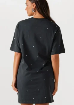donkergrijze refined department mini jurk bella
