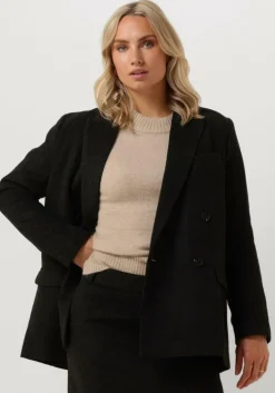 donkergrijze second female blazer jaime blazer