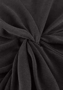 donkergrijze simple midi jurk knit-vis-pique-23-1