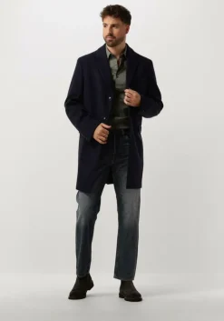 donkergrijze tiger of sweden straight leg jeans marty