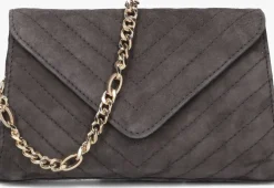 donkergrijze unisa schoudertas zcorin