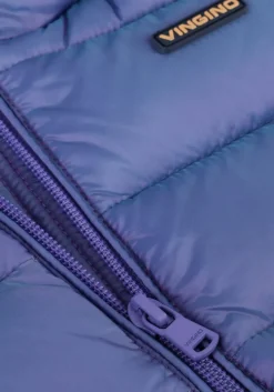 donkergrijze vingino gewatteerde jas tianne