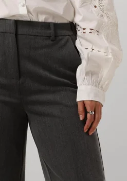 donkergrijze y.a.s. pantalon yaslikka hw wide pants