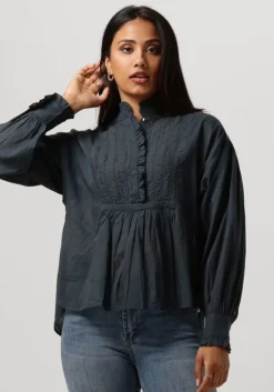 donkergroene antik batik blouses hitale blouse