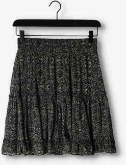 donkergroene circle of trust minirok rocky skirt