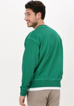 donkergroene drykorn sweater felix