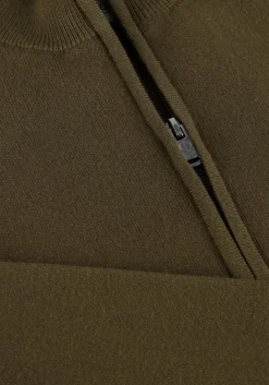 donkergroene dstrezzed trui fell skipper