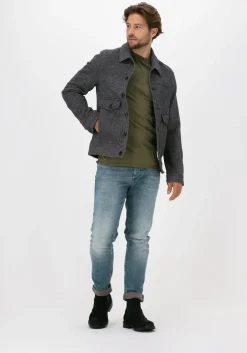 donkergroene dstrezzed t-shirt mc. queen basic tee organic slub jersey