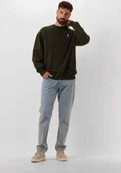 donkergroene forét sweater ponder sweatshirt