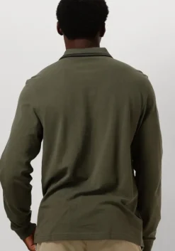 donkergroene fred perry polo twin tipped fred perry shirt long sleeve