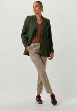 donkergroene gestuz blazer paulagz blazer