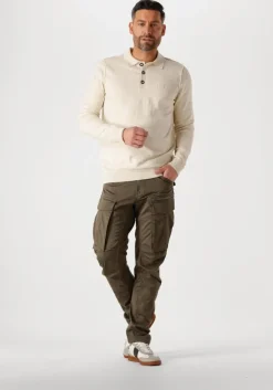 donkergroene g-star raw cargobroeken rovic zip 3d regular tapered