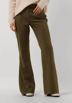 donkergroene ibana pantalon perrie