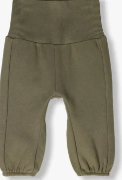 donkergroene lil' atelier joggingbroek nbmilondon raf sweat pant lil