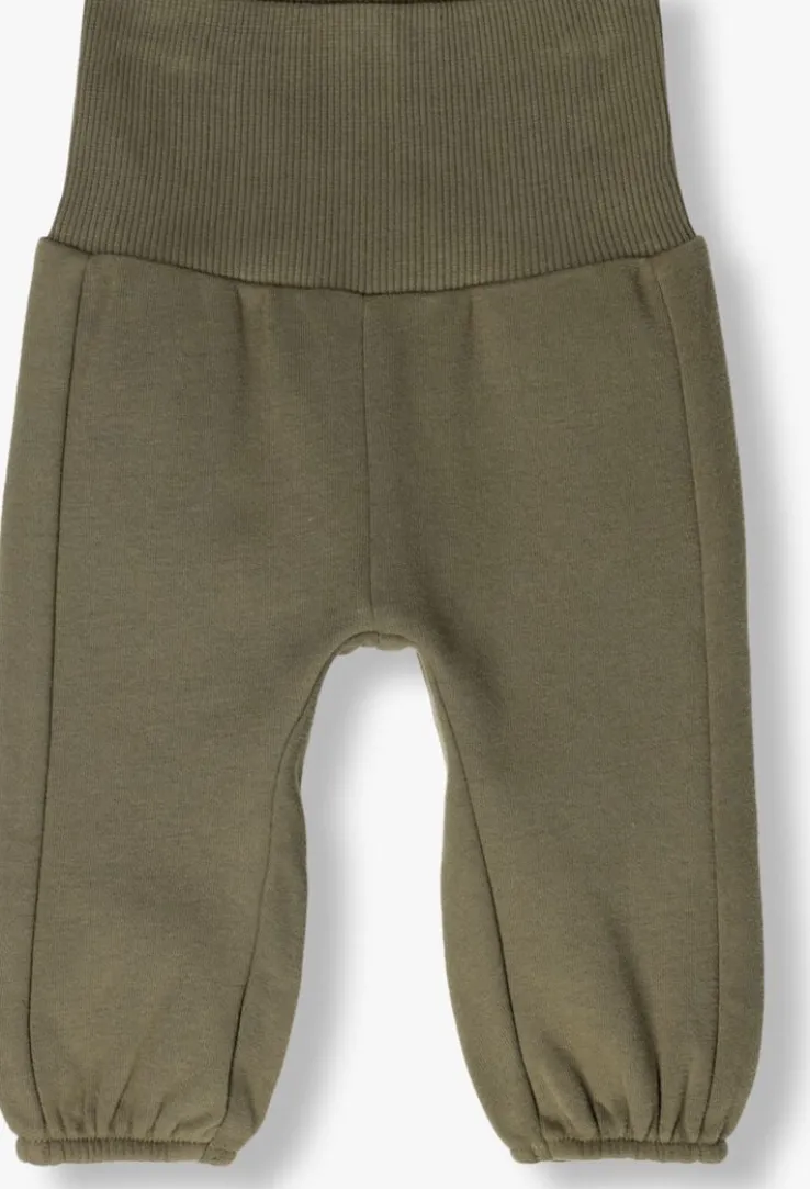 donkergroene lil' atelier joggingbroek nbmilondon raf sweat pant lil