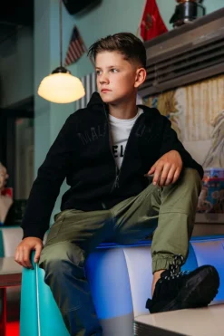 donkergroene malelions cargobroeken signature cargo pants