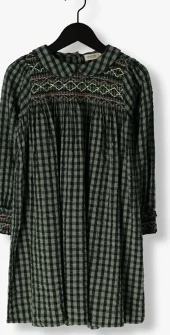 donkergroene marmar copenhagen mini jurk dabina