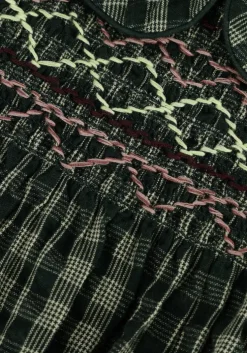 donkergroene marmar copenhagen mini jurk dabina