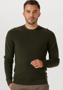 donkergroene matinique trui malagoon