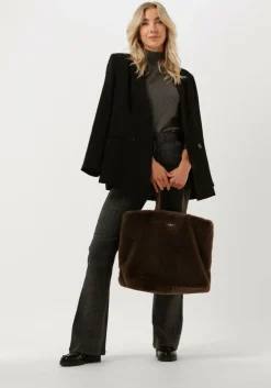 donkergroene minus trui mersin roll neck knit