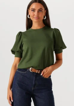 donkergroene minus t-shirt livana t-shirt
