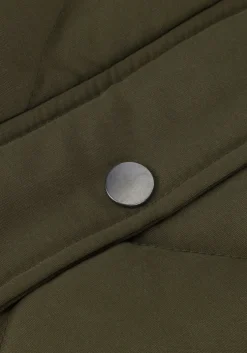 donkergroene modström gewatteerde jas scarlett jacket