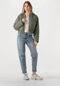 donkergroene modström jack hankmd jacket