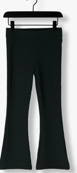 donkergroene moodstreet flared broek pant bess