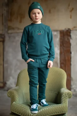 donkergroene moodstreet sweater sweater sev