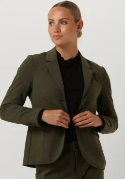 donkergroene mos mosh blazer mmviga izzy blazer