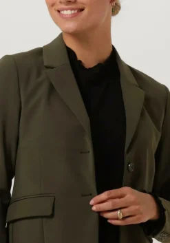 donkergroene mos mosh blazer mmviga izzy blazer